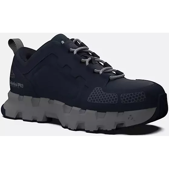 Men's work & safety boots with a chemical - resistant rubber soleTimberland Pro Men's Powertrain Ev CT Sneaker Work Boot -Navy- TB0A5Z3U484