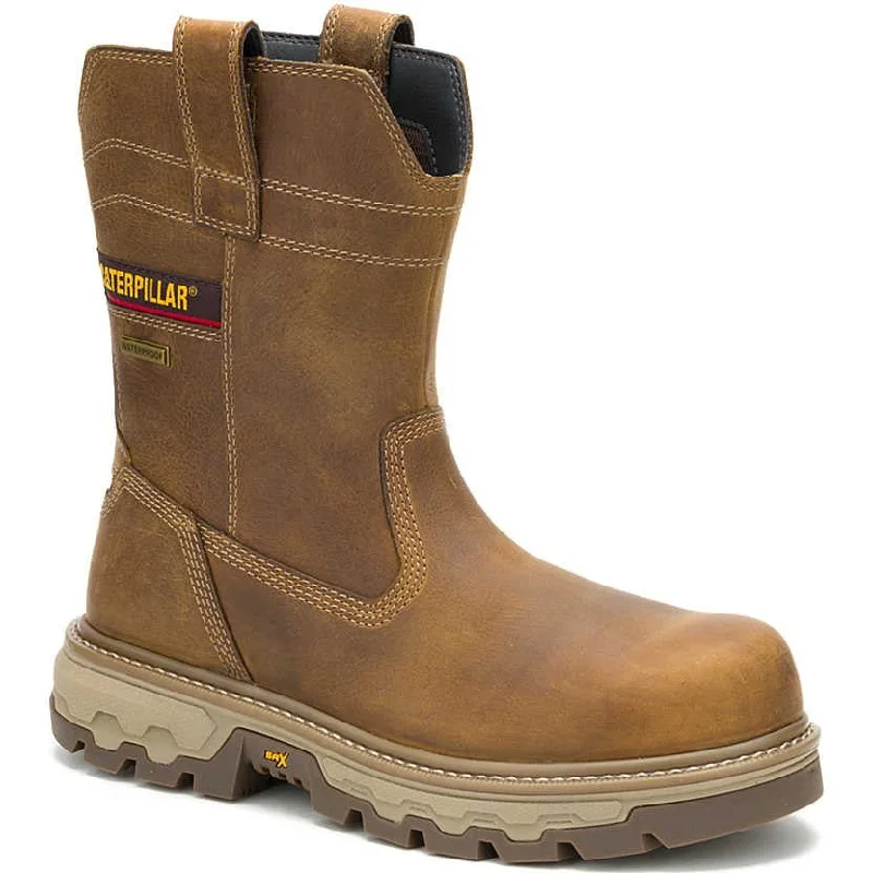 Men's heat - resistant work & safety boots for foundry jobsCat Men's Colorado Equip Comp Toe Waterproof Wellington Work Boot -Pyramid- P91755