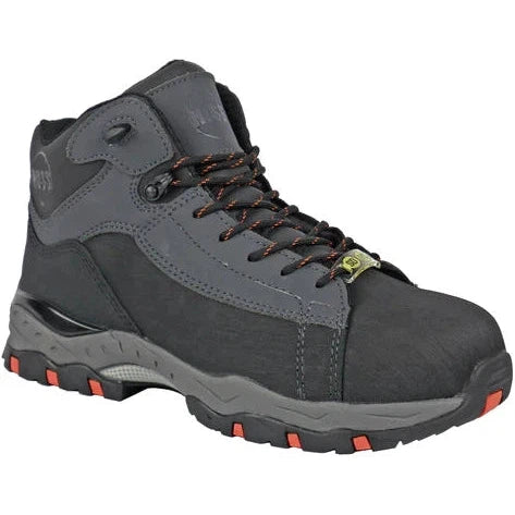 Men's puncture - resistant work & safety boots with Kevlar soleHoss Men's Chaser Composite Safety Toe Work Boot - Charcoal 53010