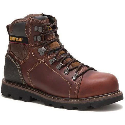 Men's work & safety boots with a cushioned midsole for comfortCAT Men's Alaska 2.0 Steel Toe WP Cushioned Footbed Work Boot P90865