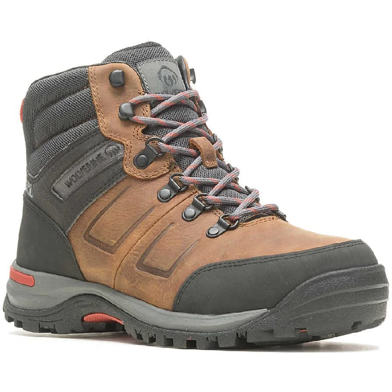 Men's ESD (electro - static discharge) work & safety boots for cleanroom environmentsWolverine Men's Chisel 6" Steel Toe WP Work Boot- Penny- W231044