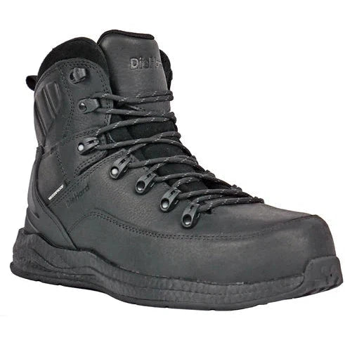 Men's work & safety boots with a flame - resistant upper for firefighting or welding workDieHard Men's Ventura Soft Toe Waterproof Moisture Wicking Work Boot - Black DH60155