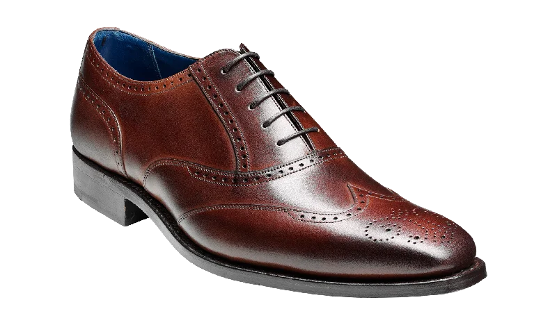 Men's Oxford shoes with a buckle closure and a pointed toeJohnny - Dark Brown Calf