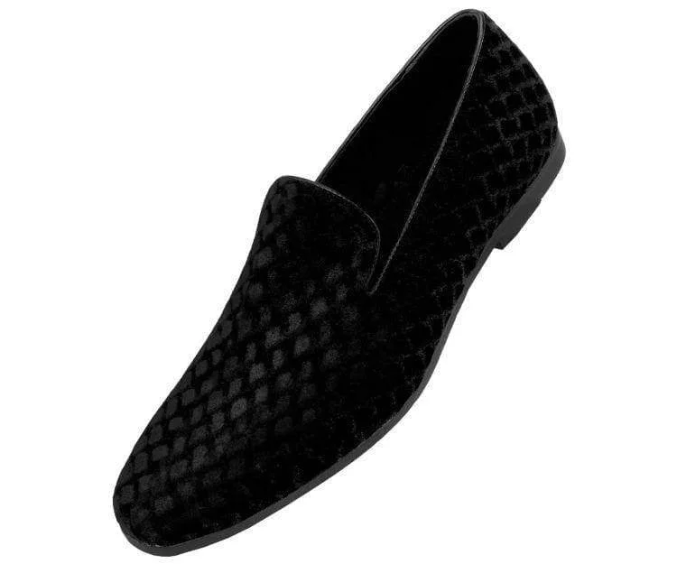 Men's loafers with a pointed toe for a stylish appearanceFishman Black