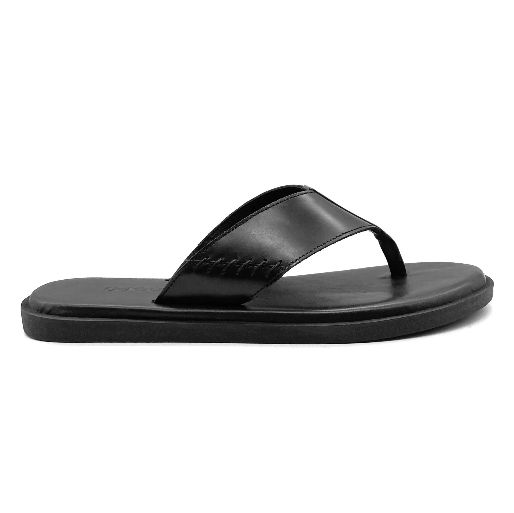 Men's sandals with a shock - absorbing insoleDeniro Felix - Black