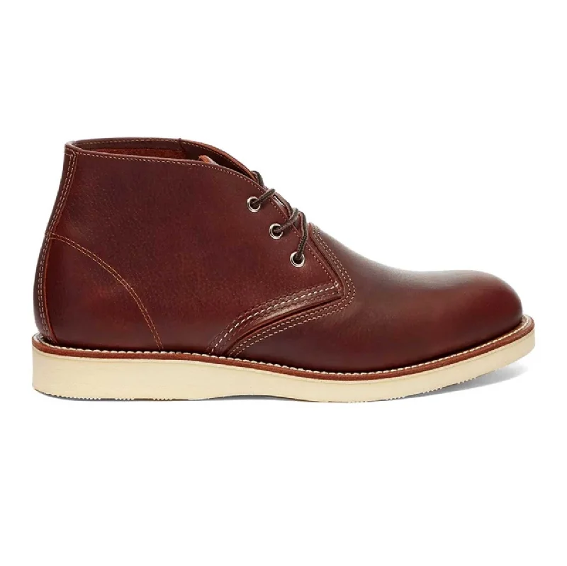 Men's Oxfords with a high - quality leather upperRed Wing Men's Work Chukka 3141 Briar Slick