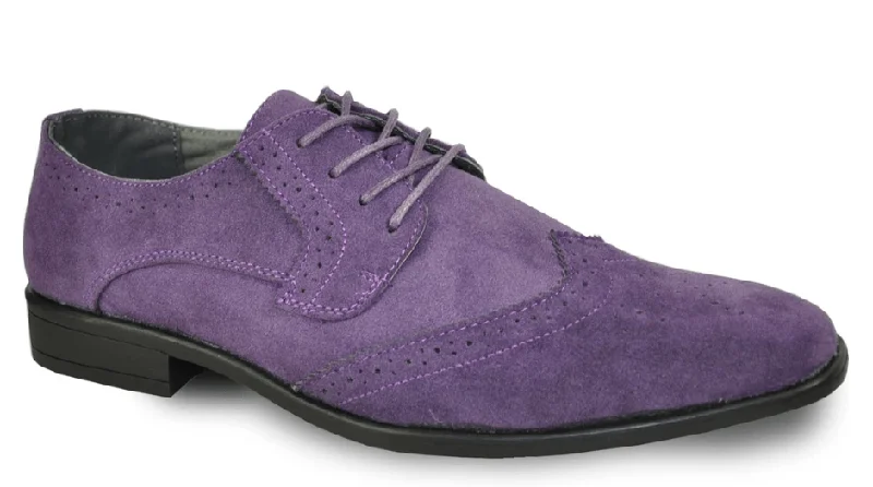 Men's Oxfords with a contrast stitching on the weltBravo King-3 Colorful Men's Dress Shoe