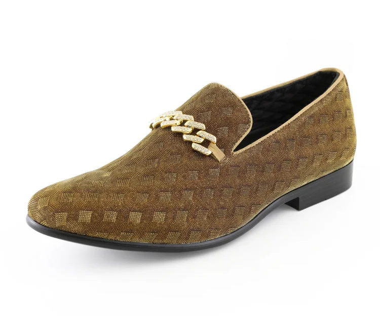 Men's loafers in a neutral color like black or brownParker Gold