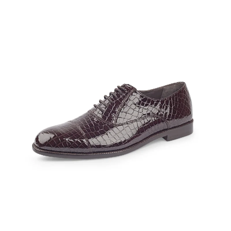 Men's Oxford shoes with a shock - absorbing insole and a leather liningOttawa - Maggie - TDM