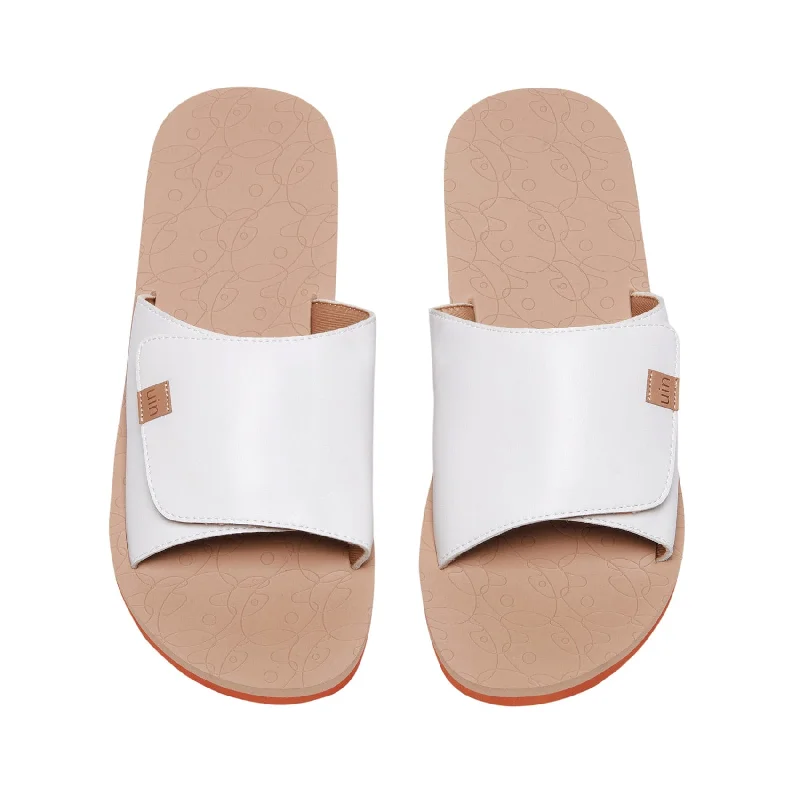 Men's sandals with a cushioned footbedPure White Blanes III Men