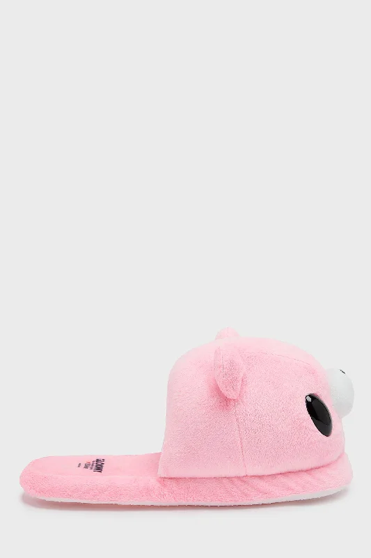 Men's slippers with a Velcro closure for easy on and offGloomy Bear Slippers