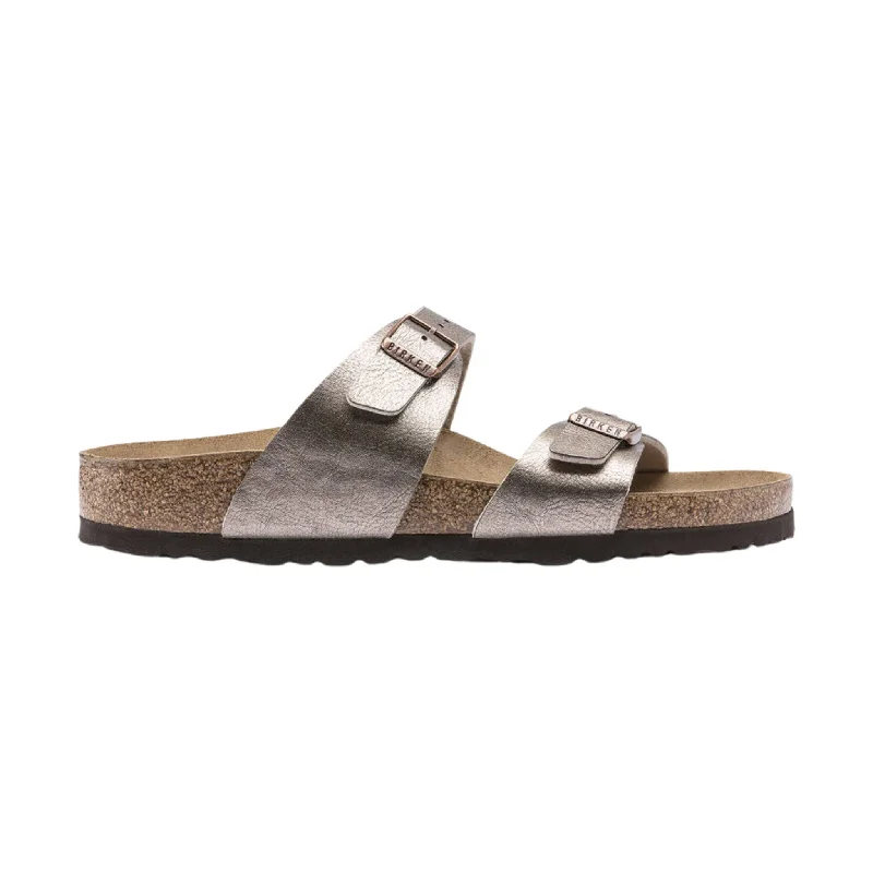 Men's sandals with a removable insole for cleaningMen's sandals with a removable insole for cleaningBirkenstock Sydney Sandal - Birko Flor Graceful Taupe