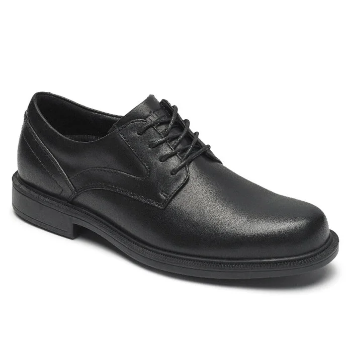 Men's Oxfords with a perforated leather strap for ventilationMens Dunham Jericho Black