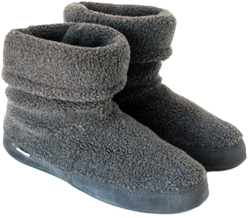 Slipper - boot style men's slippers for cold feetPolar Feet Men's Snugs - Grey Berber