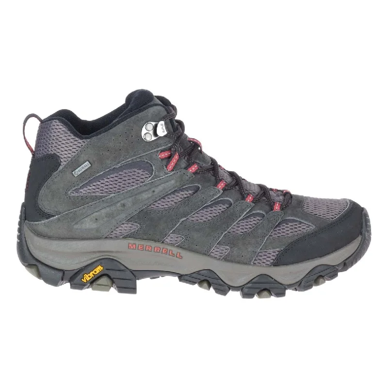 Men's Oxford shoes with a leather lining for breathabilityMerrell Men's Moab 3 Mid Belluga Gore-Tex Waterproof