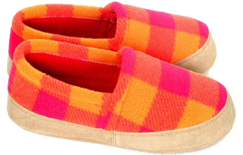 Men's slippers with a pointed toe for a stylish appearancePolar Feet Kids' Perfect Mocs Raspberry Sunrise