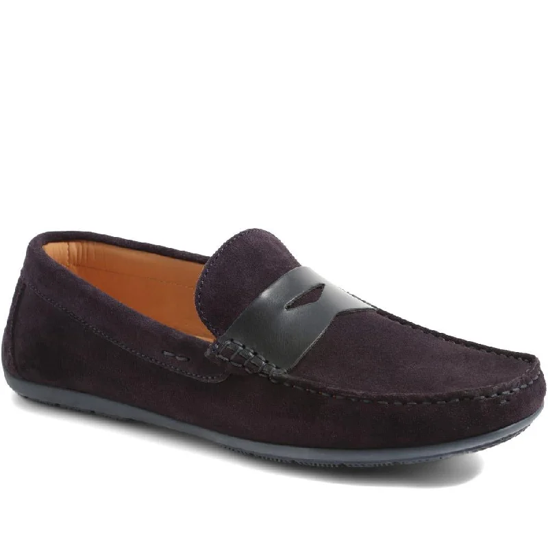 Pierson Suede Leather Loafers - PIERSON / 320 159