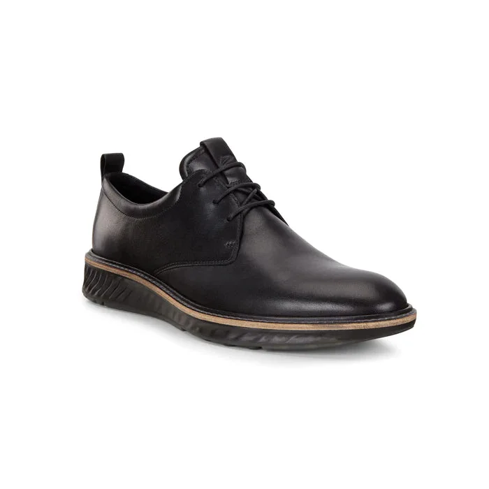 Men's Oxfords with a padded collar for a comfortable fitMens Ecco Hybrid Plain Toe Black