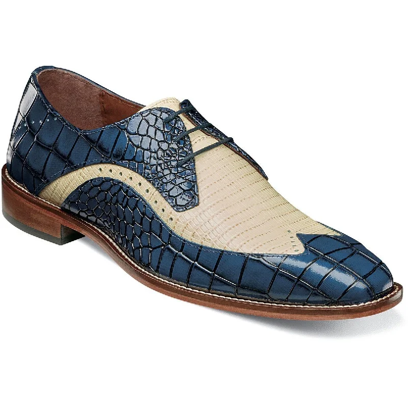 Men's Oxfords with a perforated leather strap for ventilationStacy Adams Trazino  25271