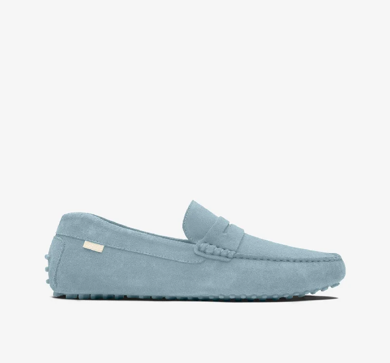 Men's loafers with a low - heeled designDriver | Glacier