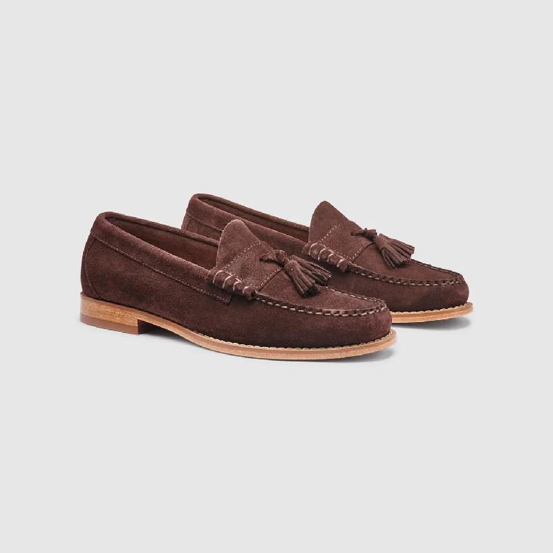 Men's loafers with a flexible sole for easy movementMENS LENNOX TASSEL WEEJUNS LOAFER