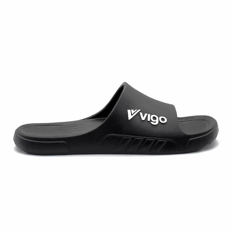 Men's sandals with a flexible sole for easy movementVigo Skid Sandals - Black