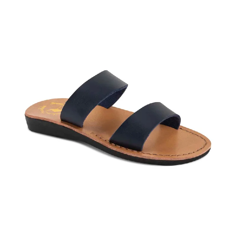 Men's sandals with a leather lining for comfortAviv Vegan - Leather Alternative Sandal | Blue