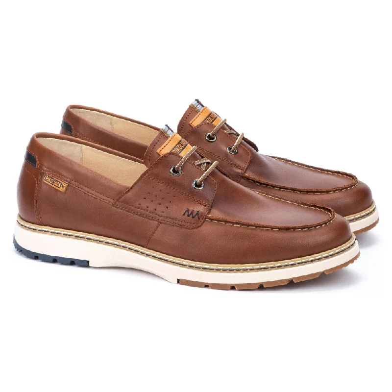 Men's loafers with a low - heeled designPikolinos Olvera Cuero Leather Loafer (Men's)