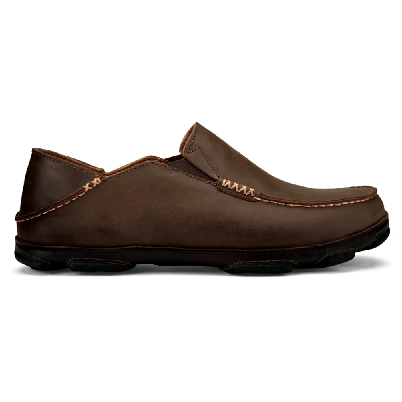 Men's loafers with a tassel front for a classic lookOluKai Moloā Slip-On Dark Wood/Dark Java (Men's)