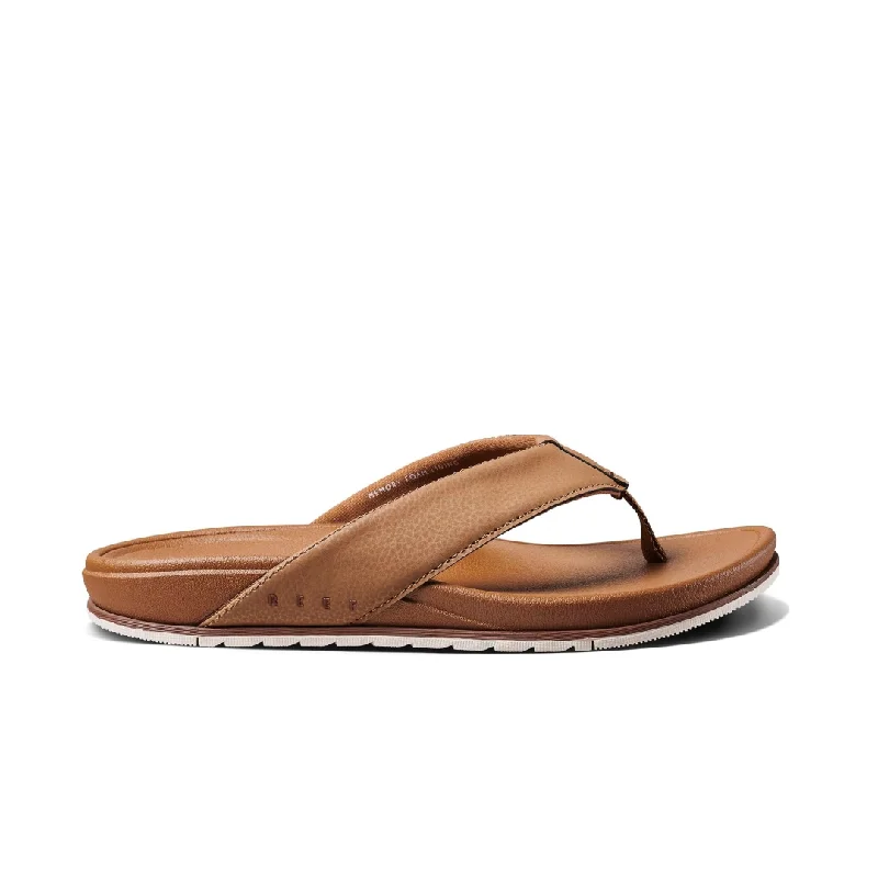 Men's sandals with a rubber sole for tractionMen's sandals with a rubber sole for tractionReef Men's Cushion Bonzer - Tan