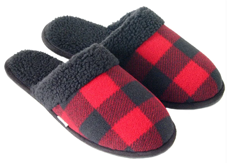 Men's slippers with a pointed toe for a stylish appearancePolar Feet Men's Lumberjack Scuffs