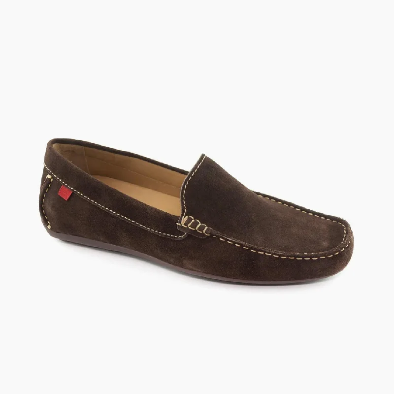 Men's loafers with a leather lacing systemBroadway, Men