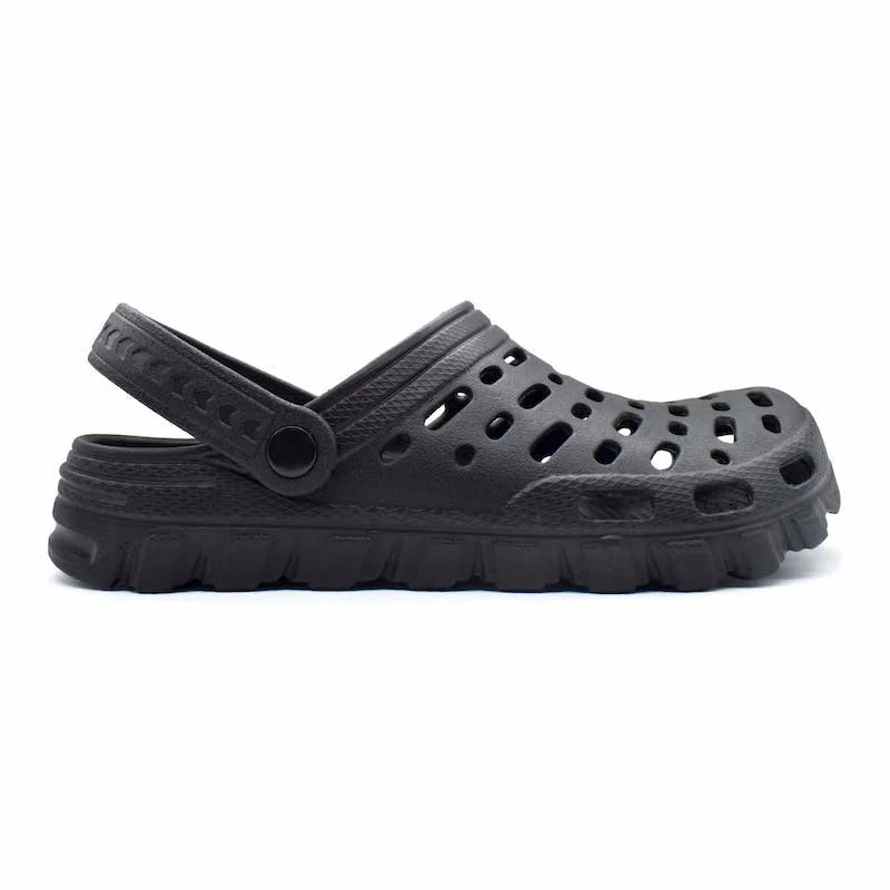 Waterproof men's sandals for water activitiesNew Hippies Sandals - Black