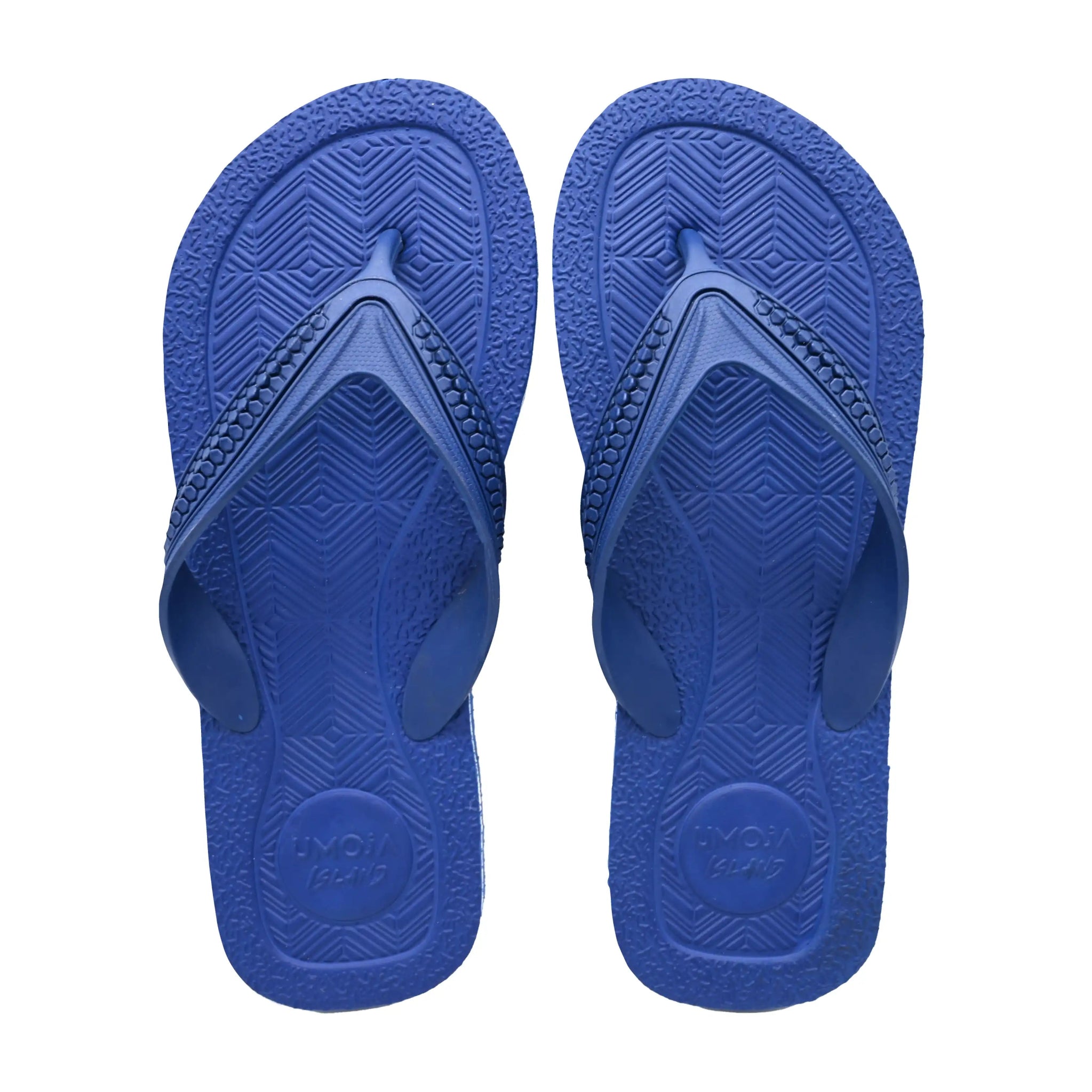 Men's sandals with a toe post designUmoja Island - Blue