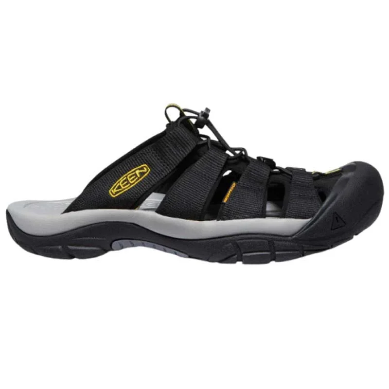 Men's sandals with a wide strap for supportMen's sandals with a wide strap for supportKEEN Men's Newport Slide - Black/Keen Yellow