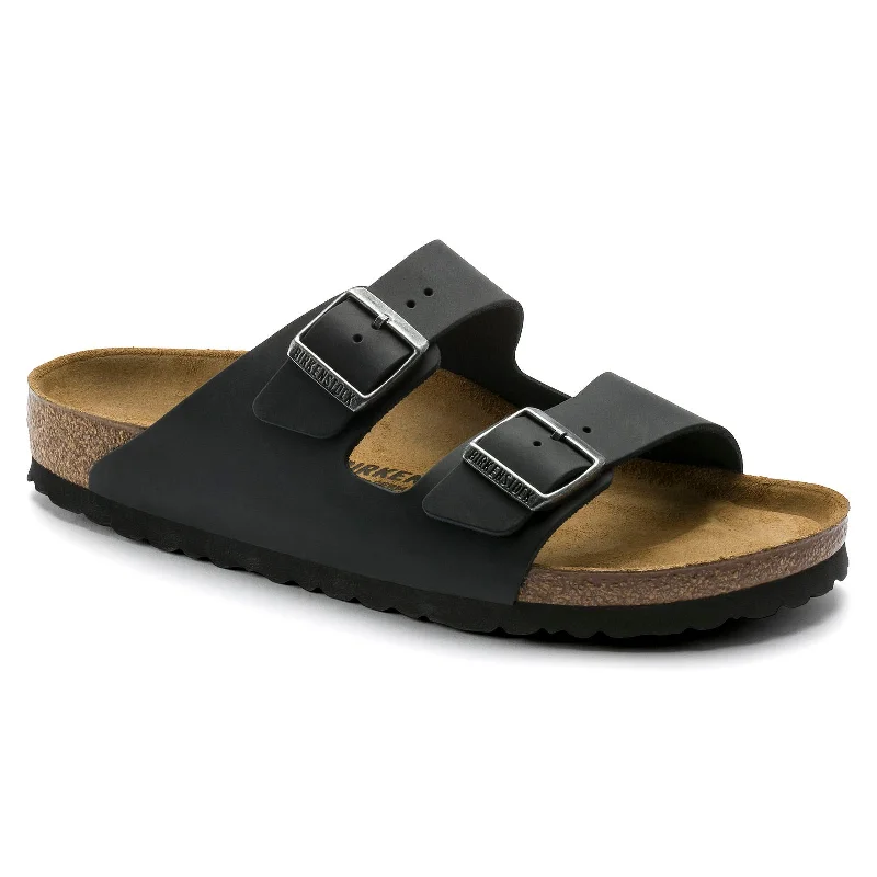 Men's sandals with a contrast stitching detailBirkenstock Arizona Classic Footbed - Oiled Leather