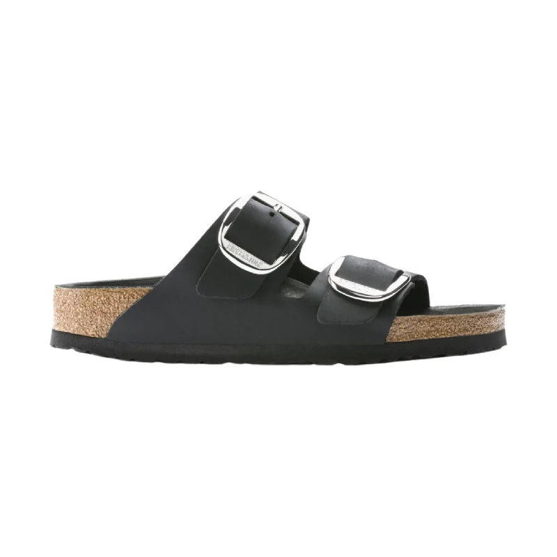 Men's sandals with a buckle closureMen's sandals with a buckle closureBirkenstock Arizona Big Buckle Sandal - Oiled Leather Black