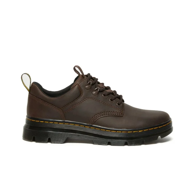 Brogue - perforated men's Oxfords for a traditional lookDr. Martens Reeder Leather - Gaucho Crazy Horse