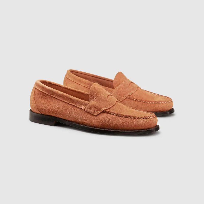 Men's loafers with a leather lining for comfortMENS LOGAN SUEDE WEEJUNS LOAFER