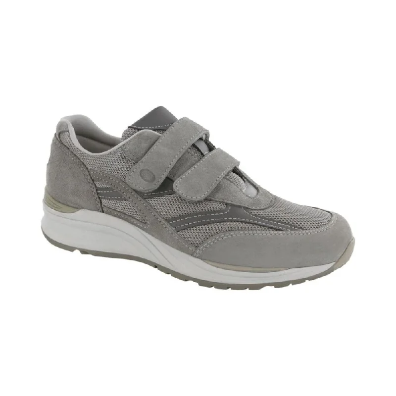 Men's Oxfords with a lace - up closure and a narrow fitSAS Men's JV Mesh Active Sneaker - Gray