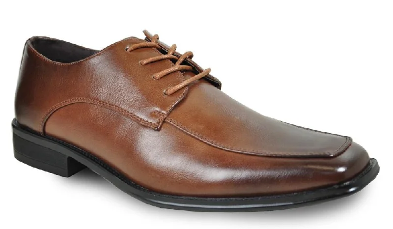 Men's Oxford shoes with a decorative inlay on the toeBravo Milano-2 Dress Oxford