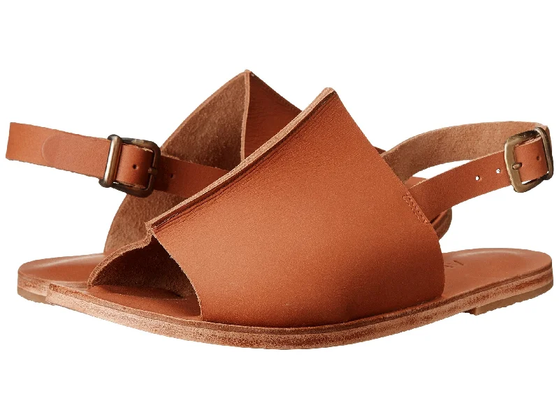 Men's sandals with a stretchy strap for a better fitMontana Blvd - Back Strap Leather Mule | Tan