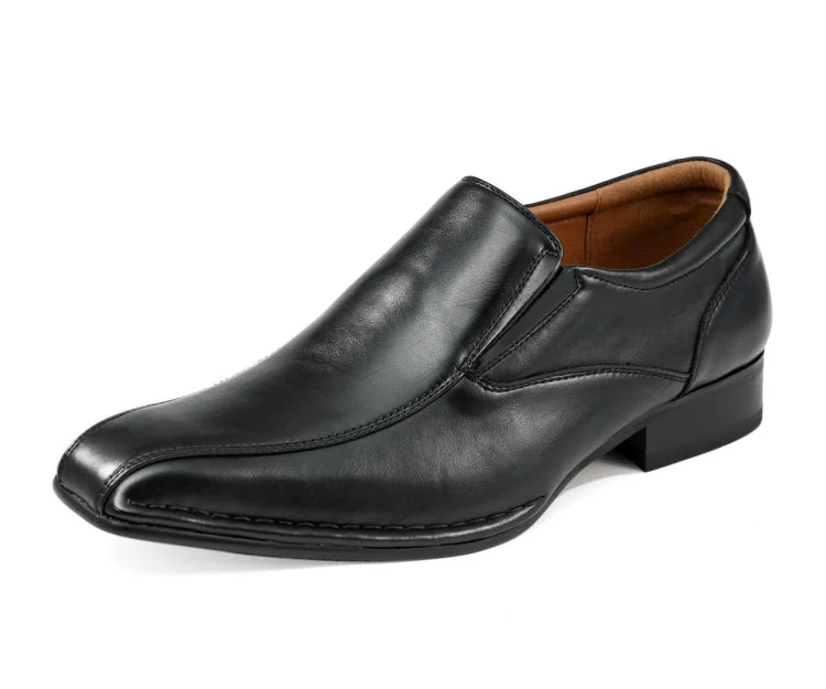 Men's loafers with a stretchy side panel for a better fitVictor Black