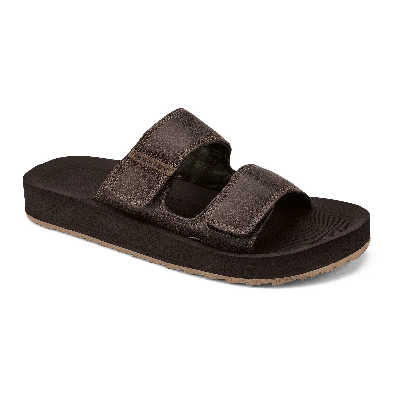 Men's sandals with a perforated leather upper for ventilationMen's sandals with a perforated leather upper for ventilationTrestles Trek Slide™