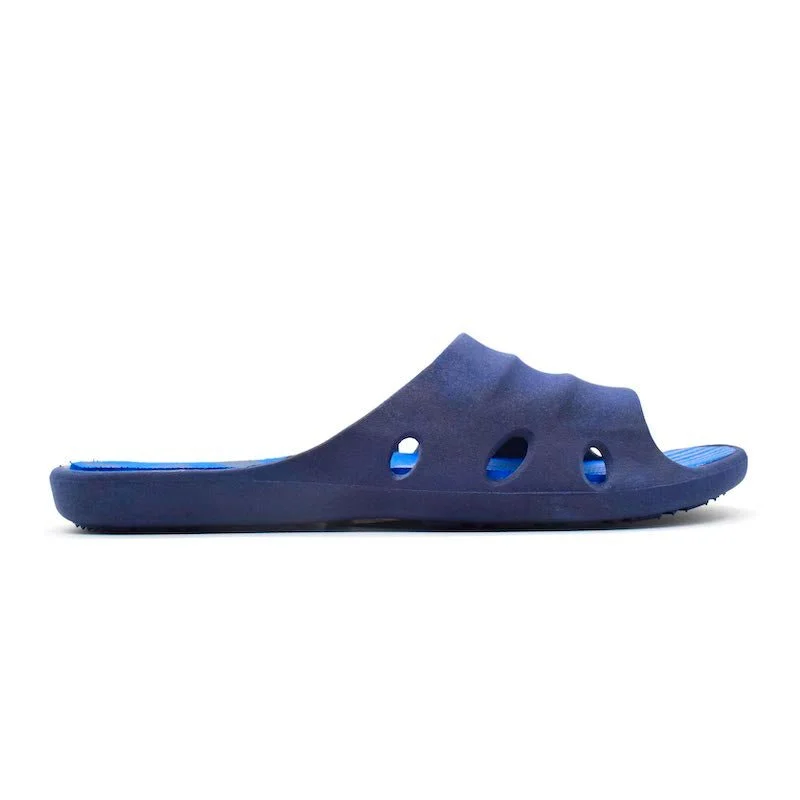 Men's sandals with a contrast stitching detailKelvin - Blue