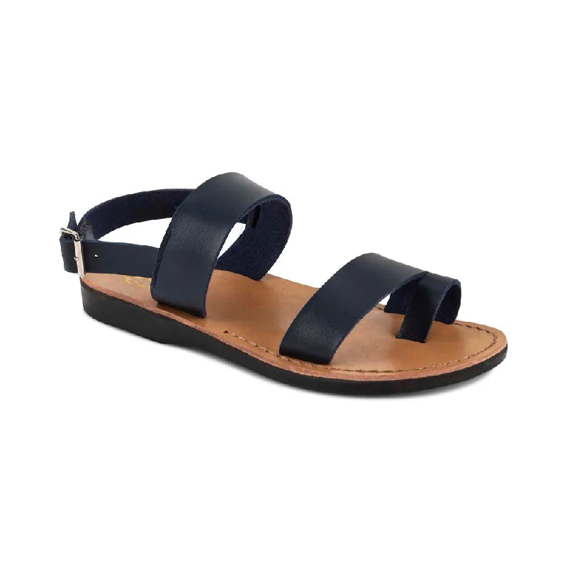 Men's sandals with a padded heelCarmel Vegan - Leather Alternative Sandal | Blue