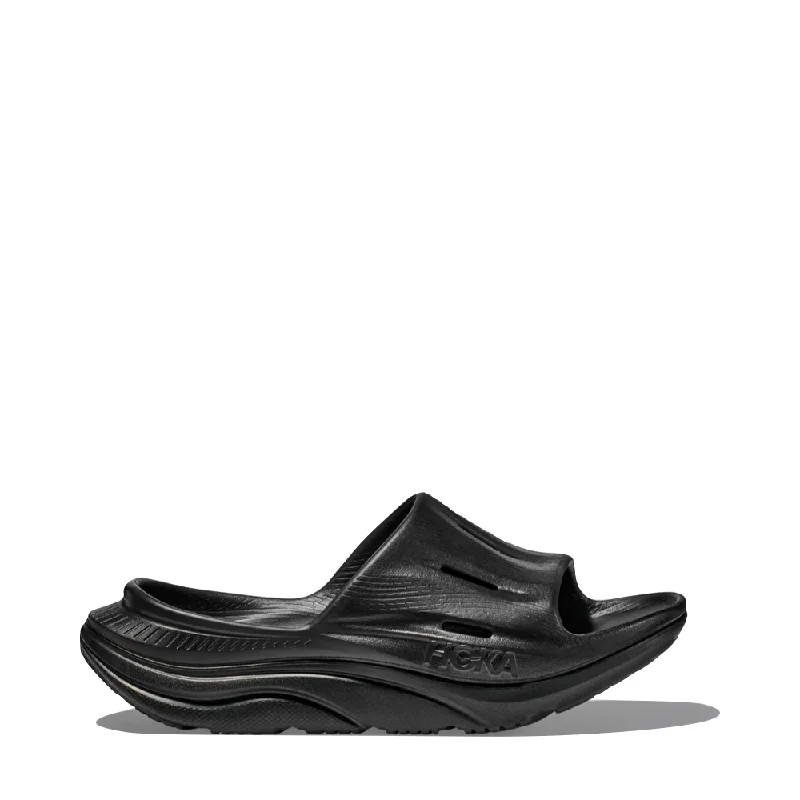 Men's sandals with a buckle closureMen's sandals with a buckle closureHoka Ora Recovery Slide 3 Sandal in Black