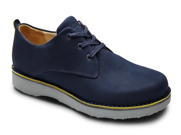 Men's Oxfords with a high - quality leather upperSamuel Hubbard Free  I Samuel Hubbard, Navy Nubuck