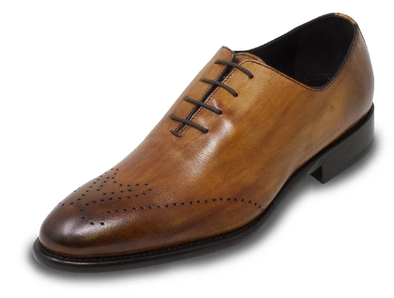 Men's Oxfords with a contrast stitching on the weltToscana q550