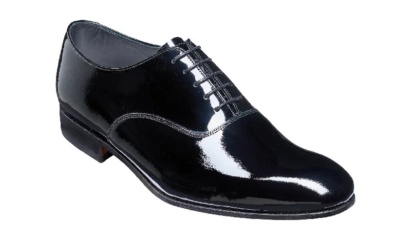 Men's Oxfords with a contrast stitching on the weltMadeley - Black Patent